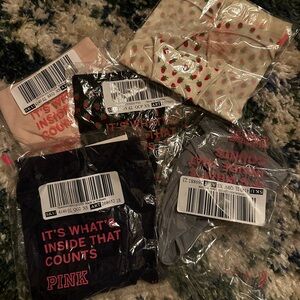 Victoria's Secret Pink Panties Set - Multicolor